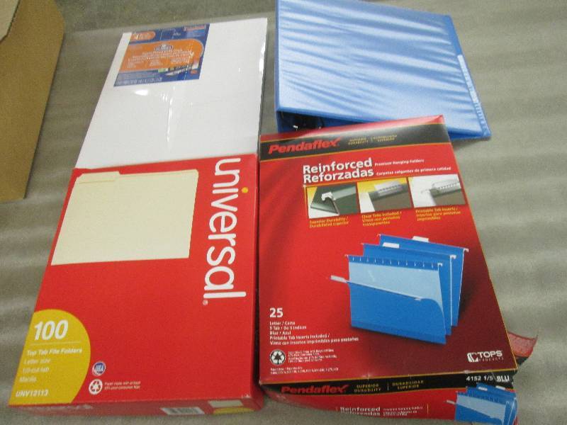 4 Foam Boards, Pendaflex Blue Premi...