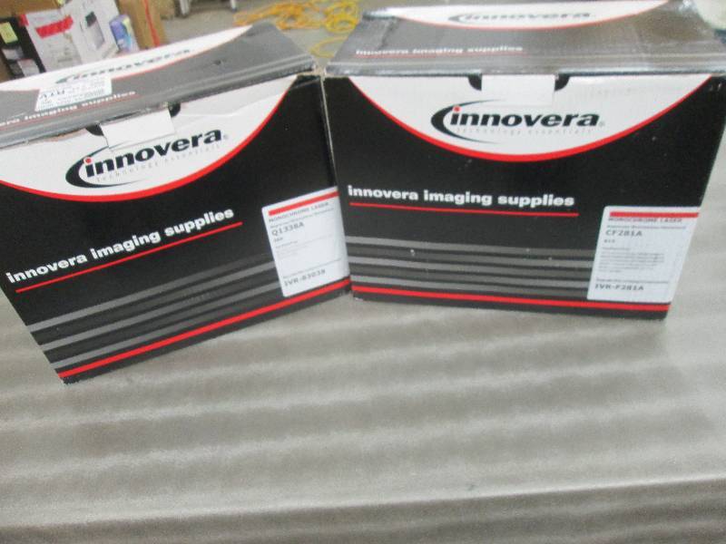 Lot of 2 Toner Cartridges- see imag...