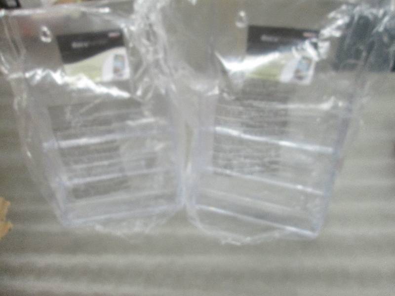 Lot of 2 Docuholders 3 Tier Magazin...