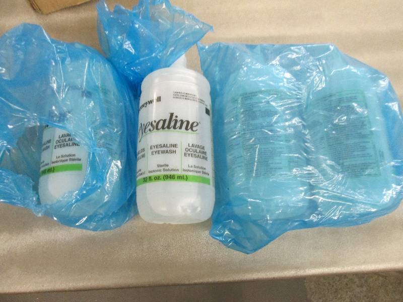 Lot of 4 Honeywell 32 fl oz Eyewash...