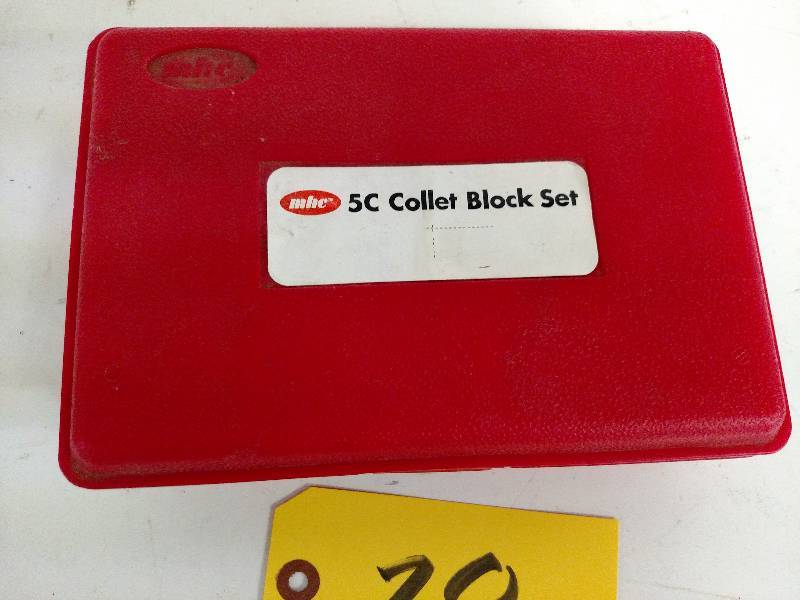 lot 20 image: MHC 5C Collet Block Set...