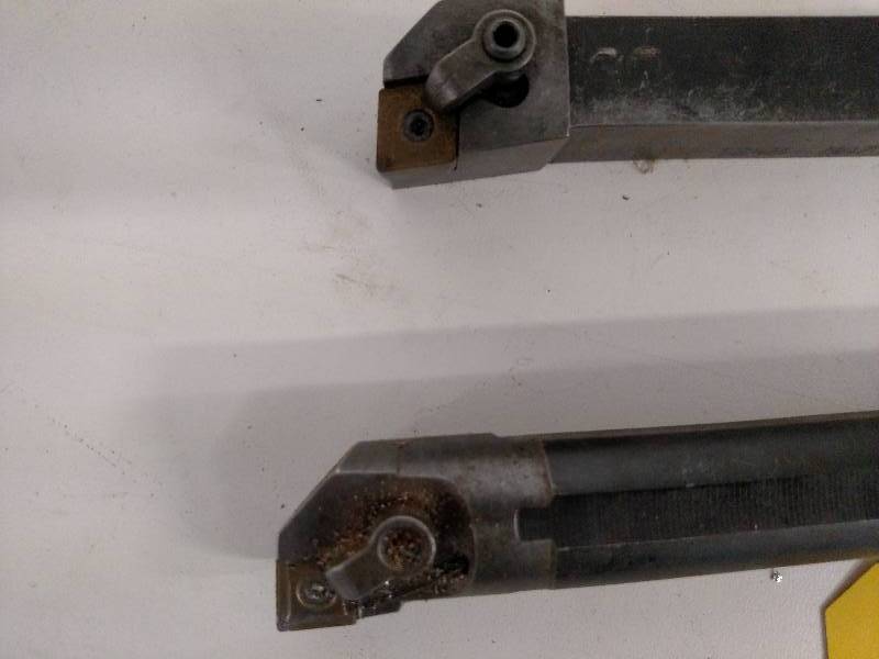 lot 64 image: (2) Boring Bars with Inserts...