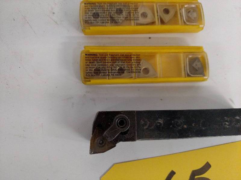 lot 65 image: Boring Bar with Inserts...
