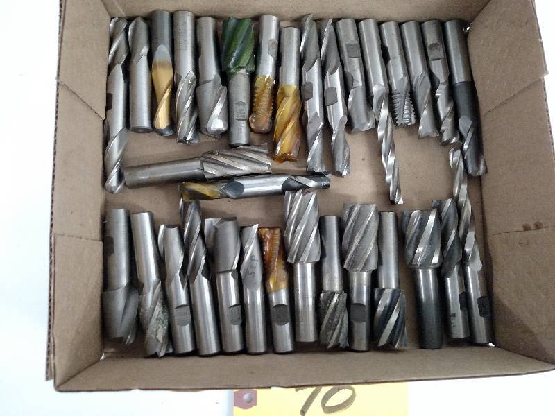 lot 70 image: Asstd End Mills, 58...