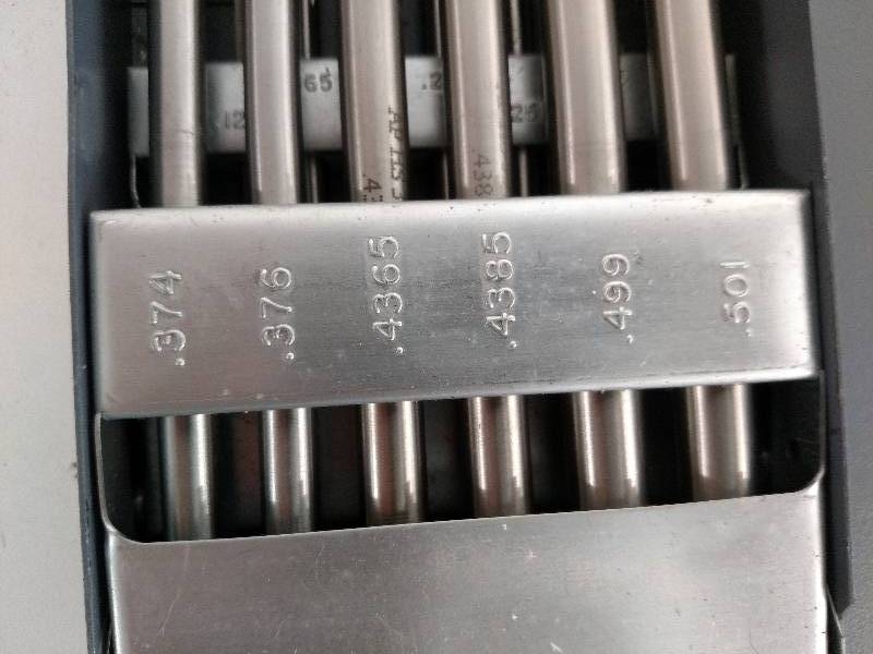 lot 74 image: Huot Reamer Index & Set .124-.501...