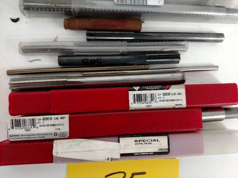 lot 75 image: Asstd Reamers...