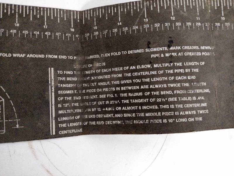 lot 101 image: Curv-O-Matic Wrap-A-Round Pipe Layo...