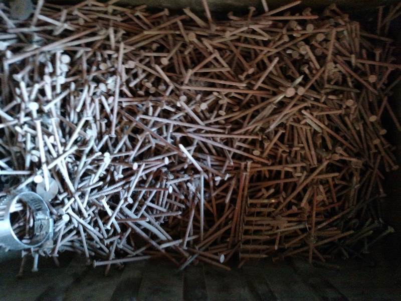 lot 118 image: Asstd Nails in (2) Containers...