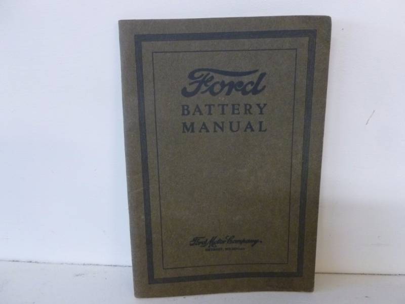 lot 109 image: Vintage Manual