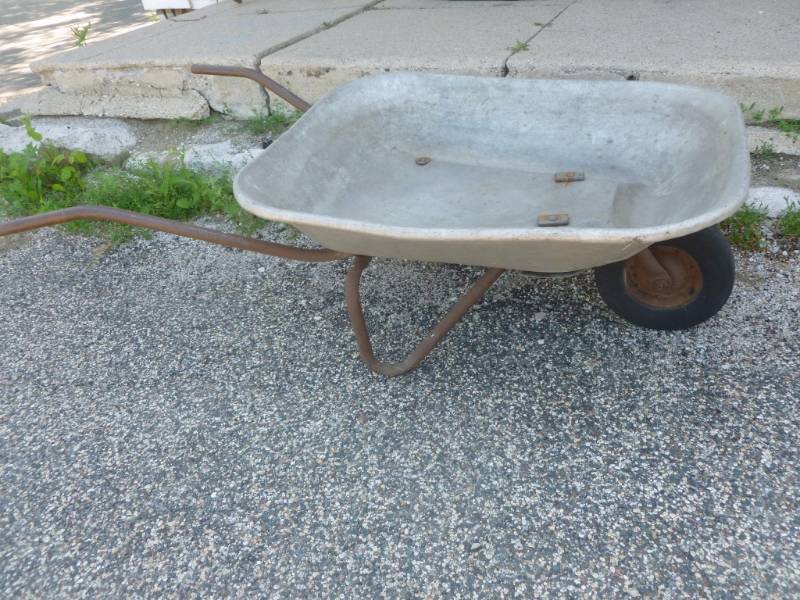 lot 153 image: Vintage Wheel Barrow