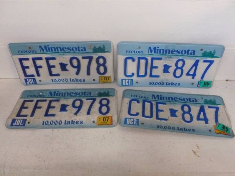 lot 173 image: License Plates