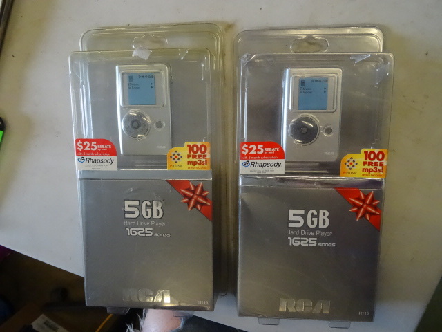 NEW Qty 2 RCA MP3 Players, Holds 16...