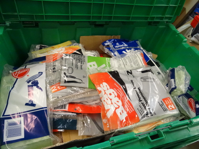 NEW ENTIRE BIN VACUUM BAGS BELTS AN...