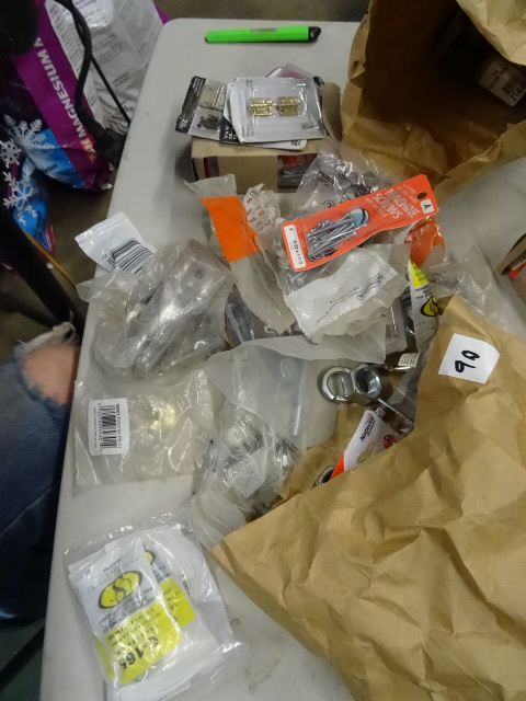 NEW LARGE LOT MISC HARDWARE � RETA...