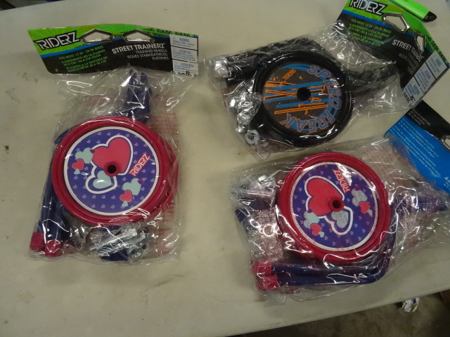 NEW LOT QTY 3 Sets Kids Bicycle Tra...