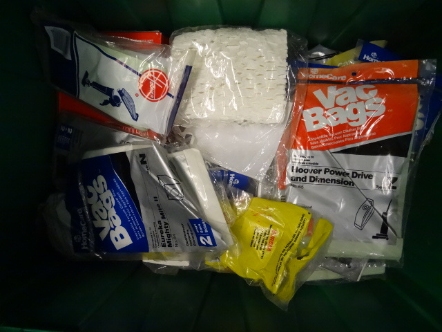 NEW ENTIRE BIN Vacuum Bags, Filters...