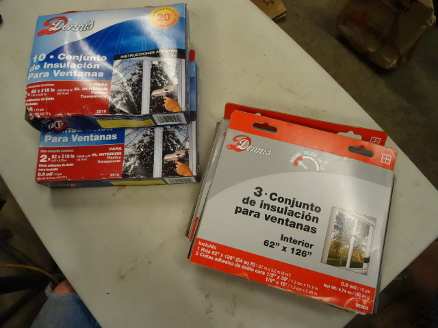 NEW LOT Qty 4 Window Film Insulatio...