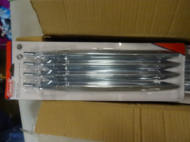 NEW QTY 4 Packs of Colemen Steel Te...
