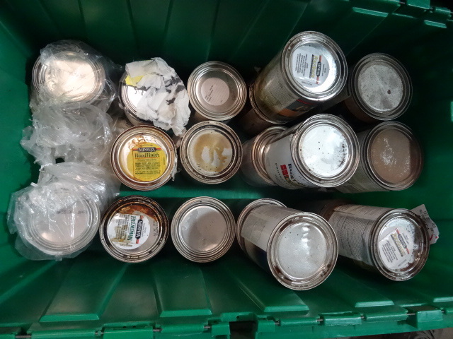 QTY 20 Quarts Paints, Stains, Polyu...