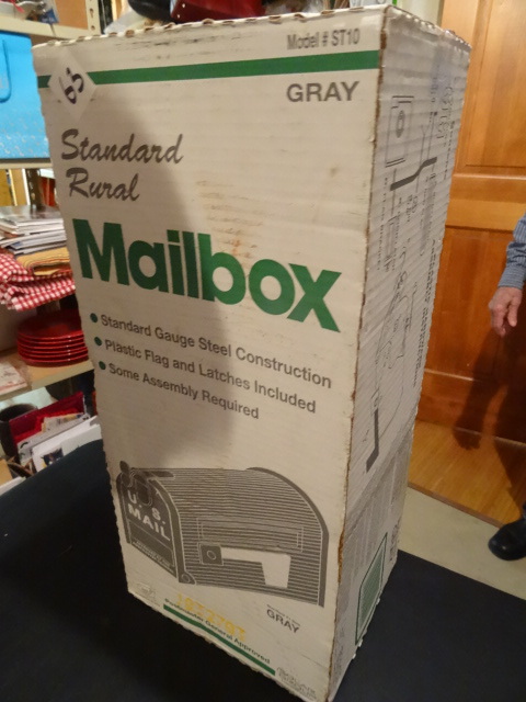 lot 63 image: New mail box standard rural model S...
