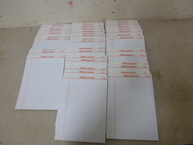 lot 45 image: 40 Notepads