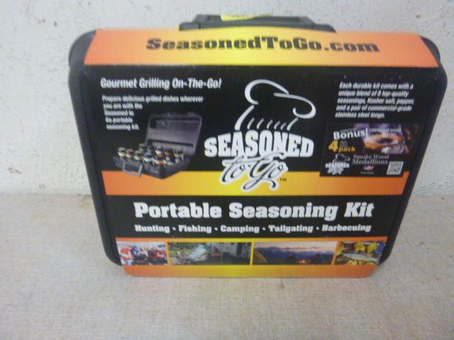 lot 47 image: Seasoned To Go Portable Seasoning Kit