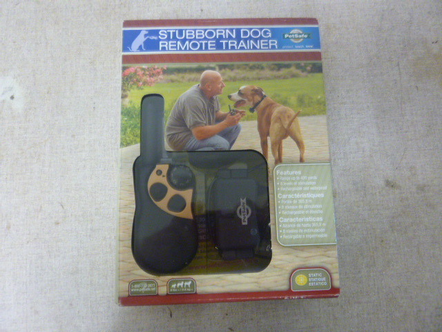 lot 50 image: Petsafe Stubborn Dog Remote Trainer