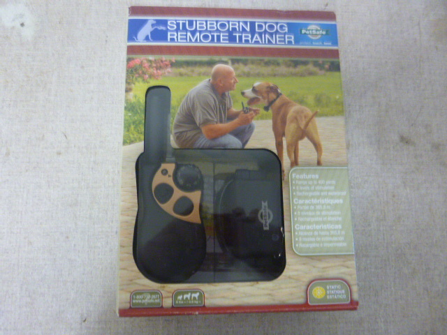 lot 51 image: Petsafe Stubborn Dog Remote Trainer