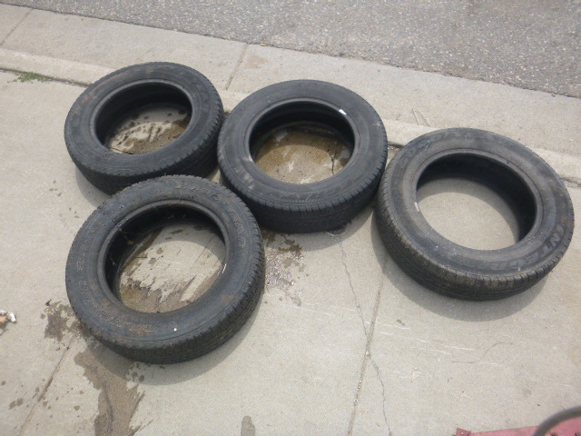 lot 72 image: 4 Goodyear Tires