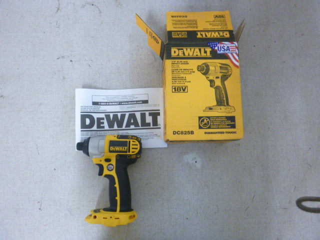 lot 4 image: DeWalt 14 Impact Driver Tool Only