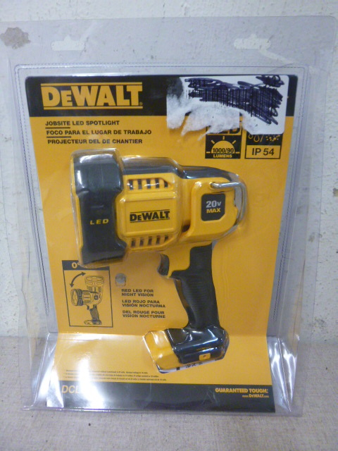 lot 99 image: DeWalt LED Spotlight