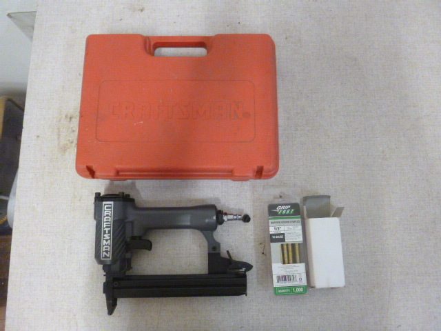 lot 149 image: Craftsman Air Stapler