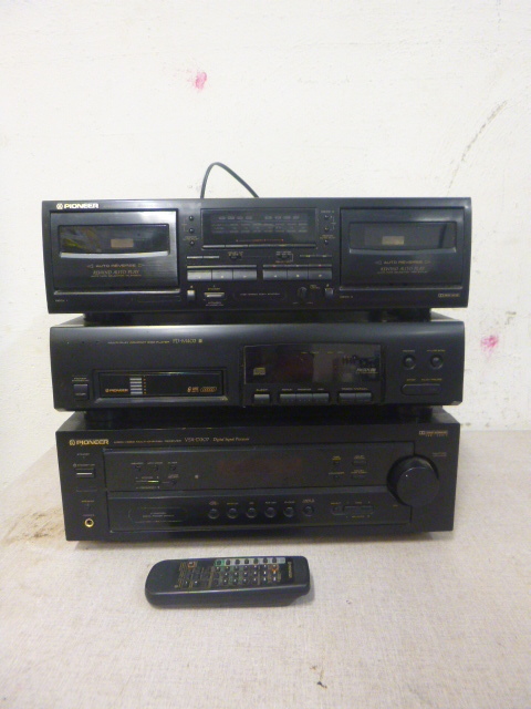lot 156 image: Pioneer Dual Cassette Deck