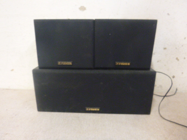 lot 157 image: 5 Fisher Speakers