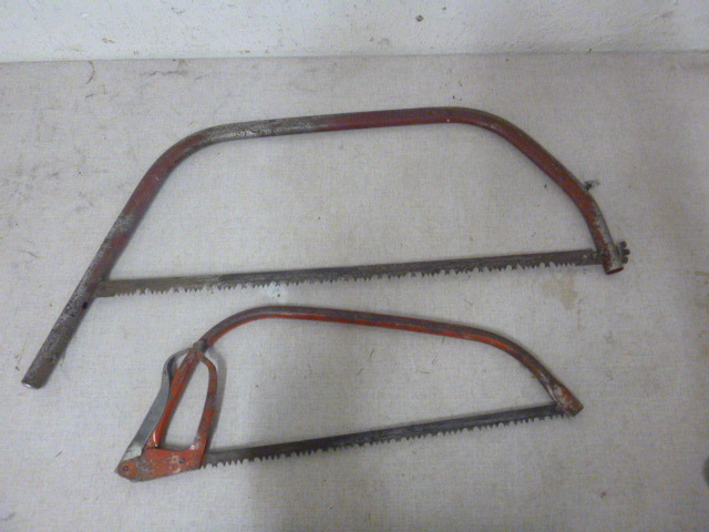 lot 172 image: 2 Bow Saws