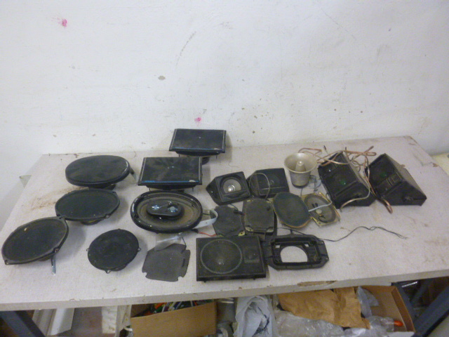 lot 184 image: Miscellaneous Car Speakers