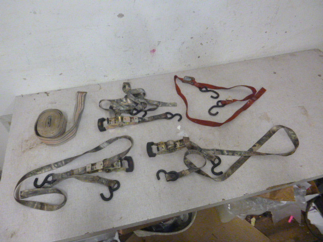 lot 198 image: Miscellaneous Ratchet Straps