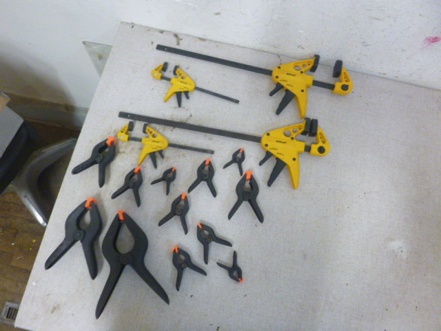 lot 224 image: Miscellaneous Clamps