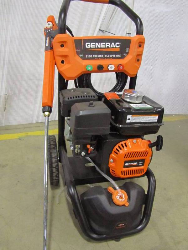 lot 25 image: Generac 3,100-PSI 2.4-GPM OHV Engine Axial Cam Pump Gas Pressure Washer