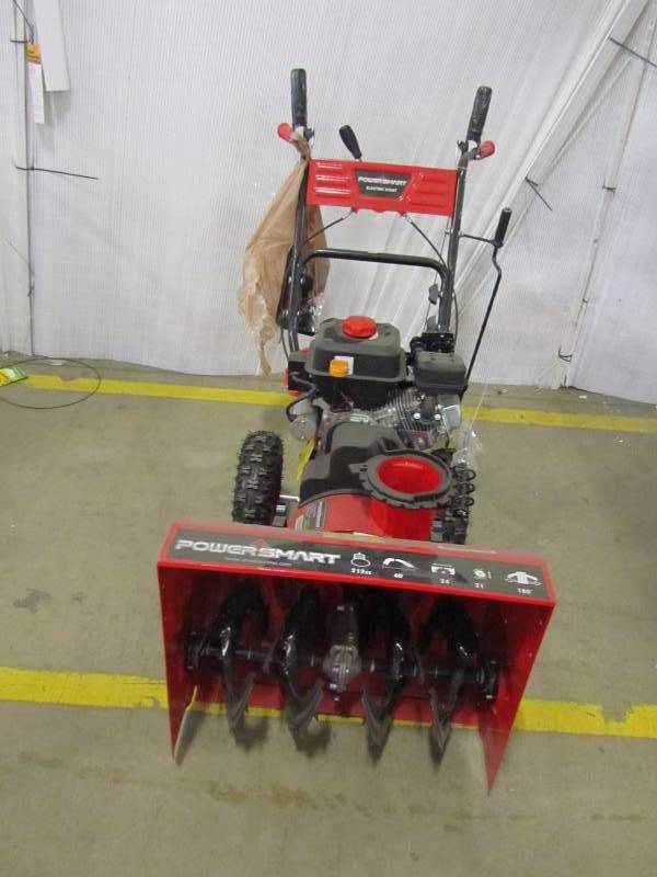 lot 28 image: PowerSmart 24 in. 212cc 2-Stage Gas Snow Blower