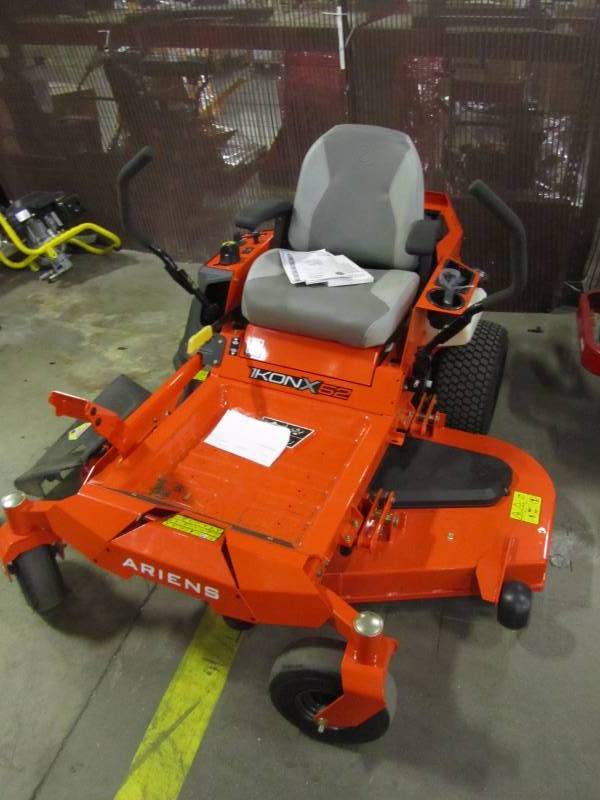 lot 30 image: IKON X 52 in. 23 HP Kawasaki Gas Hydrostatic Zero-Turn Riding Mower