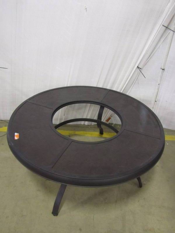 lot 40 image: Hampton Bay Redwood Patio Fire Pit.