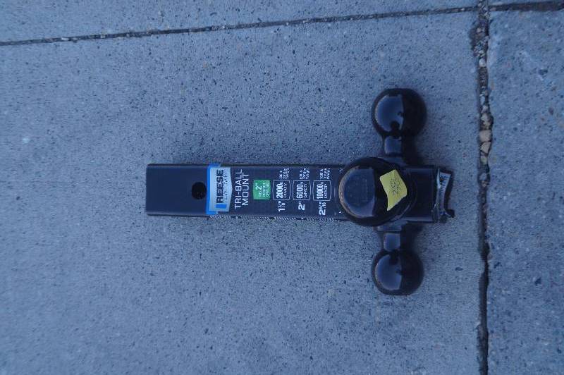 Tri-Ball Trailer Hitch