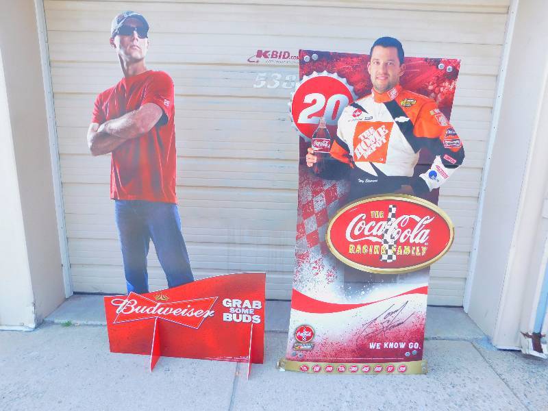 (2) Cardboard Cutouts