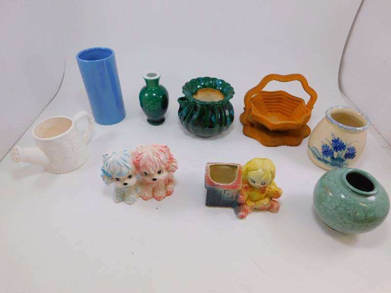 Lot of Vintage Vases