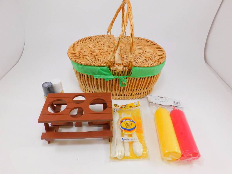Wicker Picnic Basket