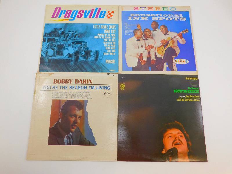 Lot Of 4 Vinyl Record Albums