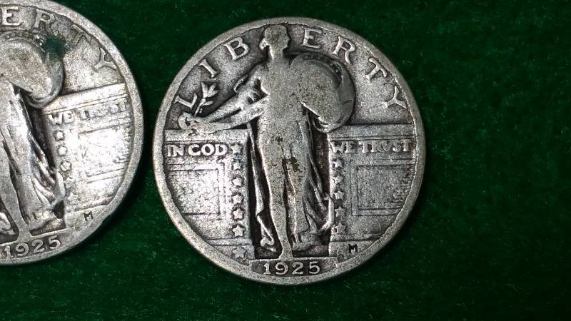 (4) Standing Liberty Silver Quarter Dollars