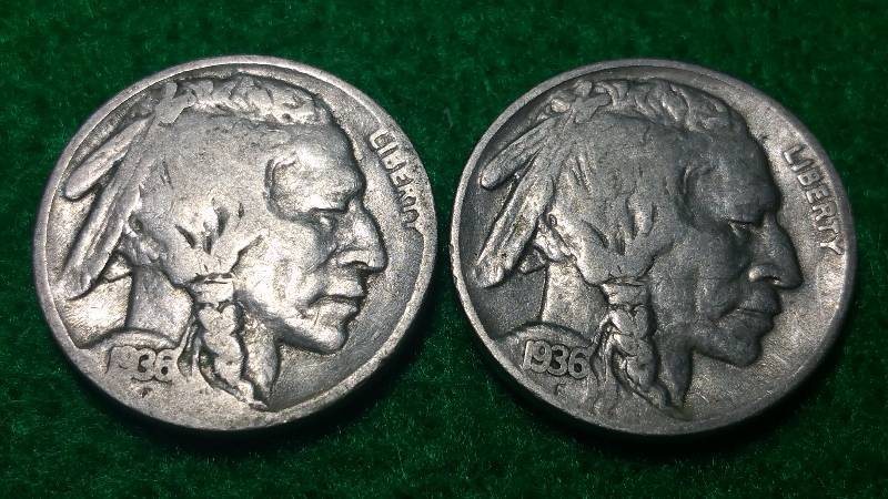 (22) Buffalo Nickels