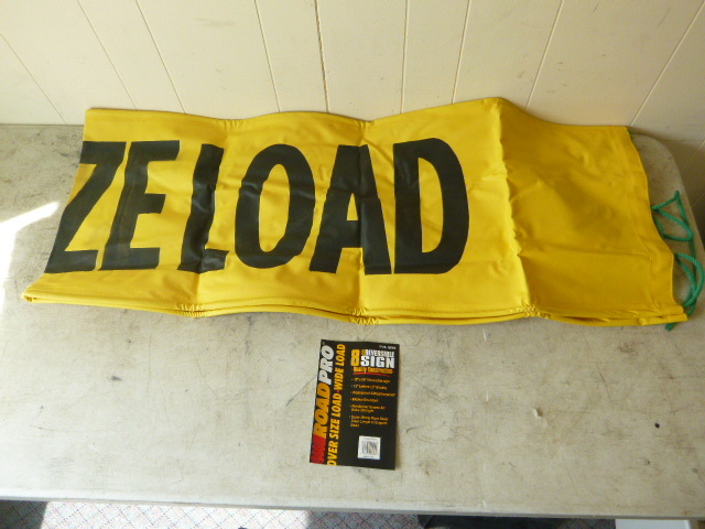 lot 60 image: Road Pro Reversible Over Size Load Banner